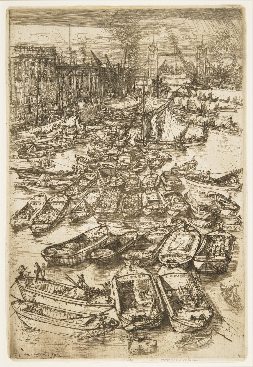 Bassenget, 1910 av Donald Shaw MacLaughlan
