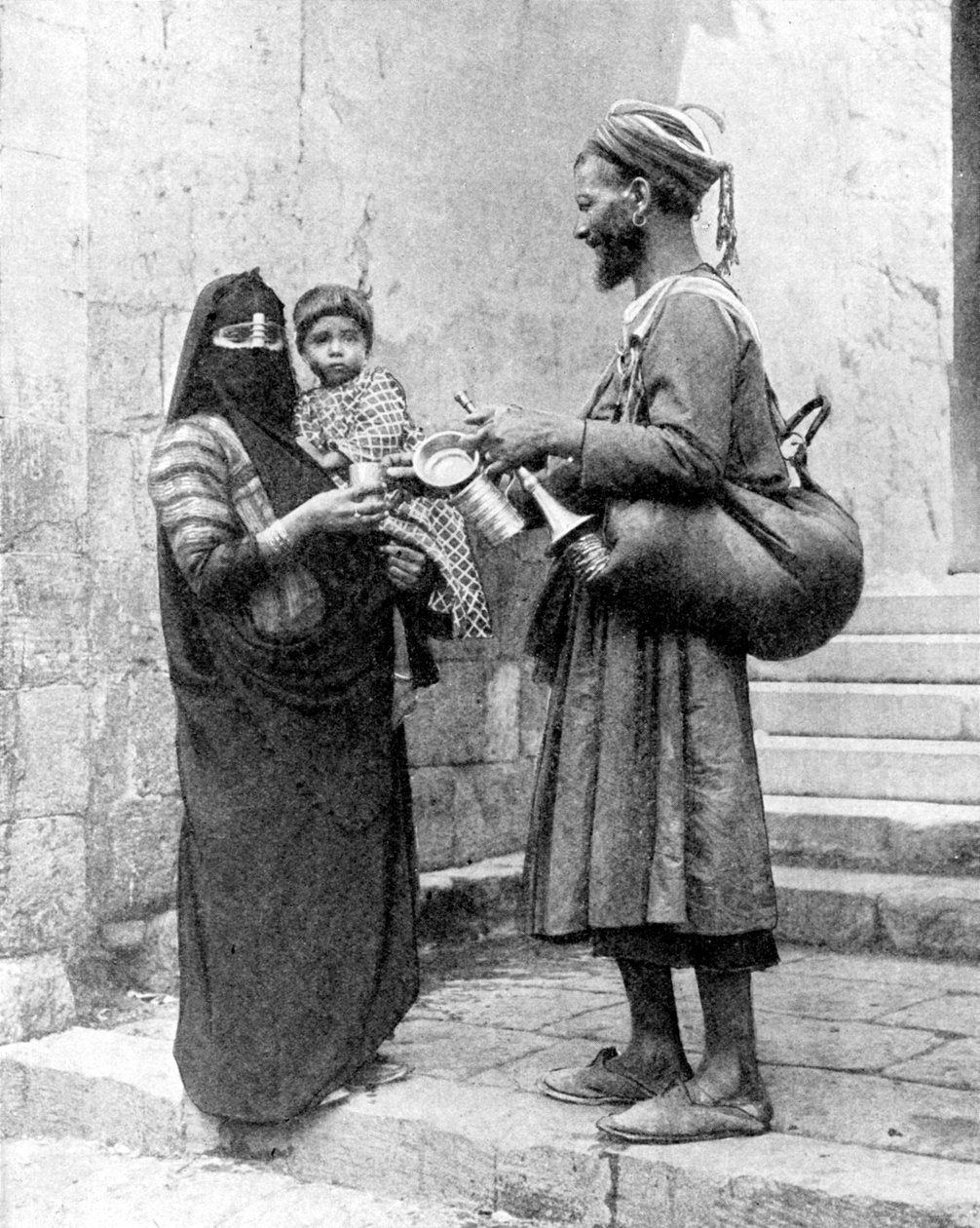En vannselger, Kairo, Egypt, 1936. av Donald McLeish