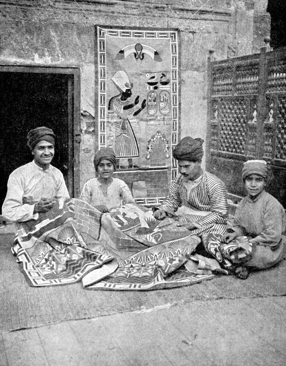 Håndverkere, Kairo, Egypt, Afrika, 1936. av Donald McLeish