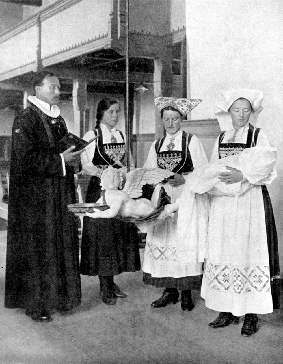 Norsk dåp, 1936. av Donald McLeish