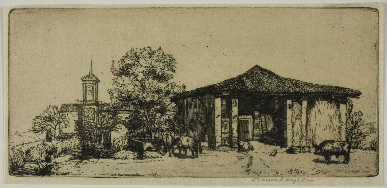 En toskansk gård av Donald Shaw MacLaughlan