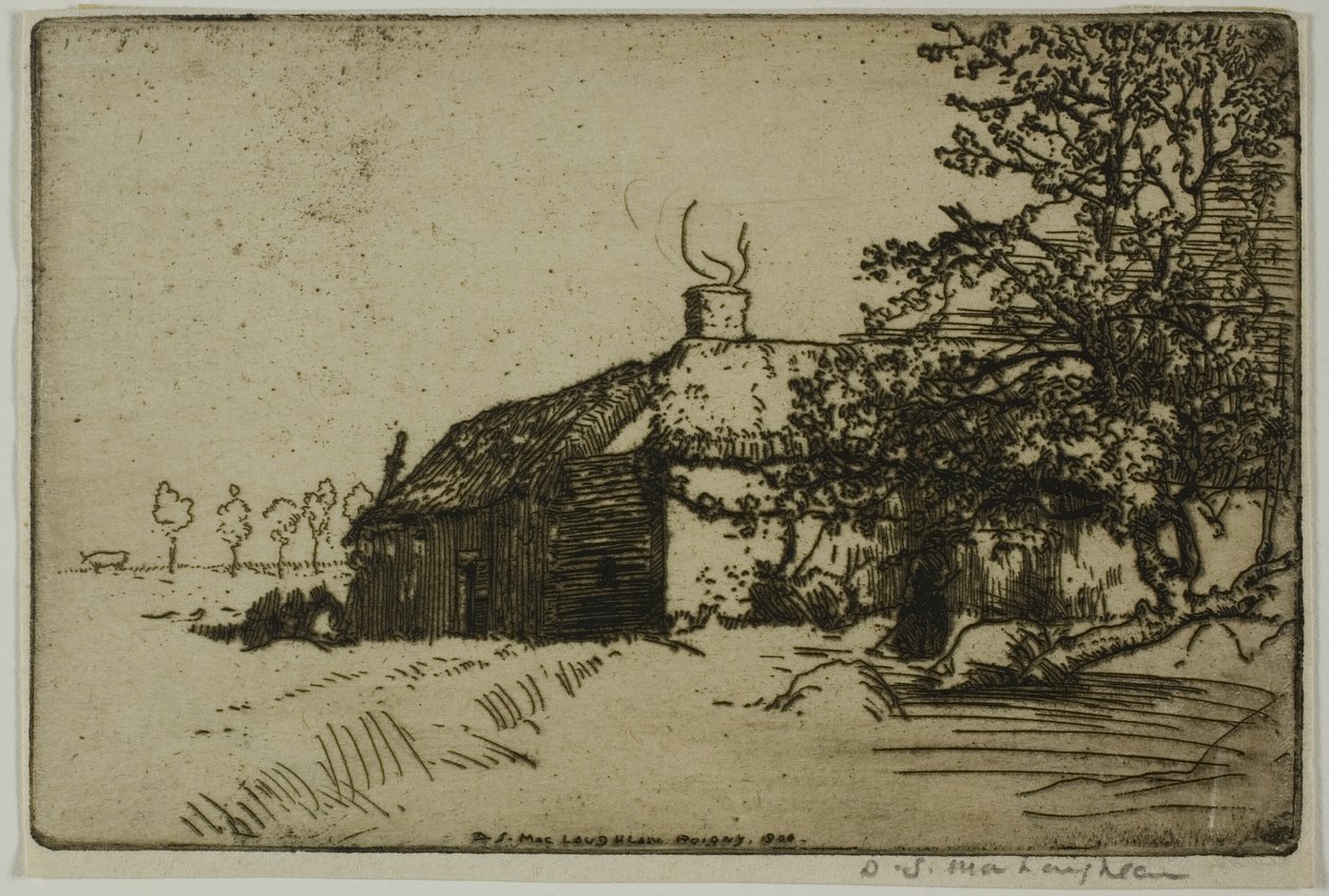 De to hyttene av Donald Shaw MacLaughlan
