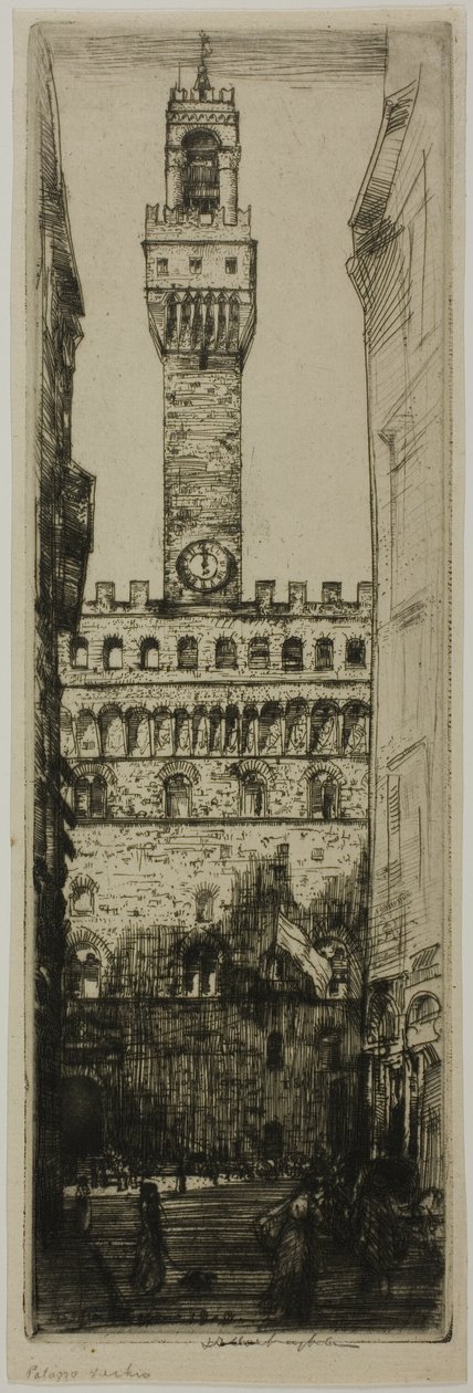 Palazzo Vecchio, Firenze av Donald Shaw MacLaughlan