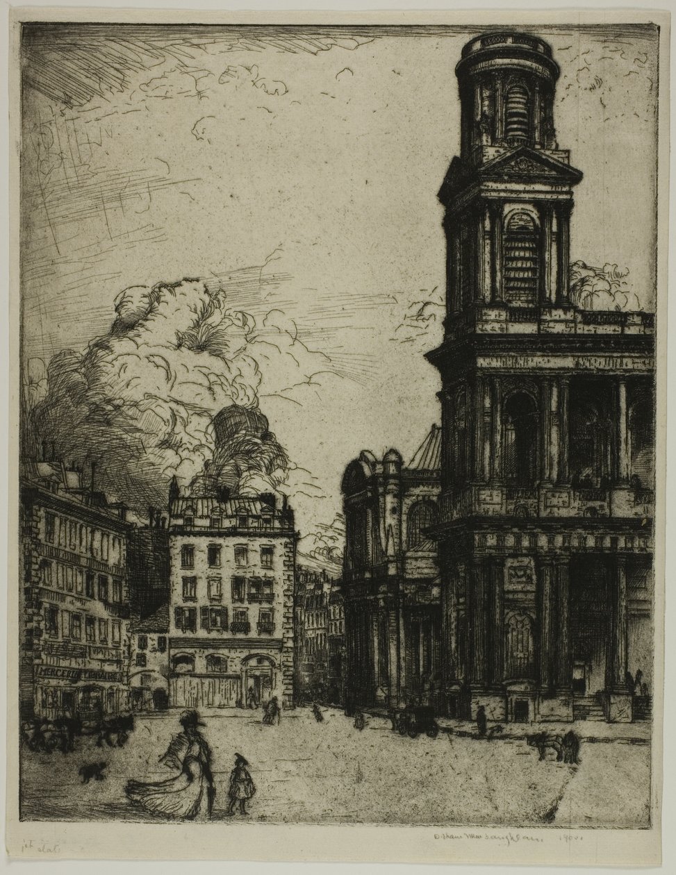 Saint Sulpice, Paris: Det store tårnet av Donald Shaw MacLaughlan