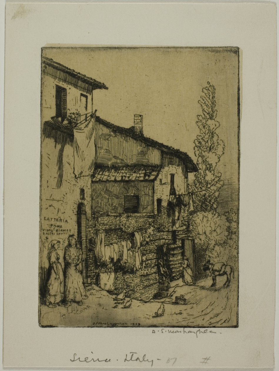 Siena av Donald Shaw MacLaughlan