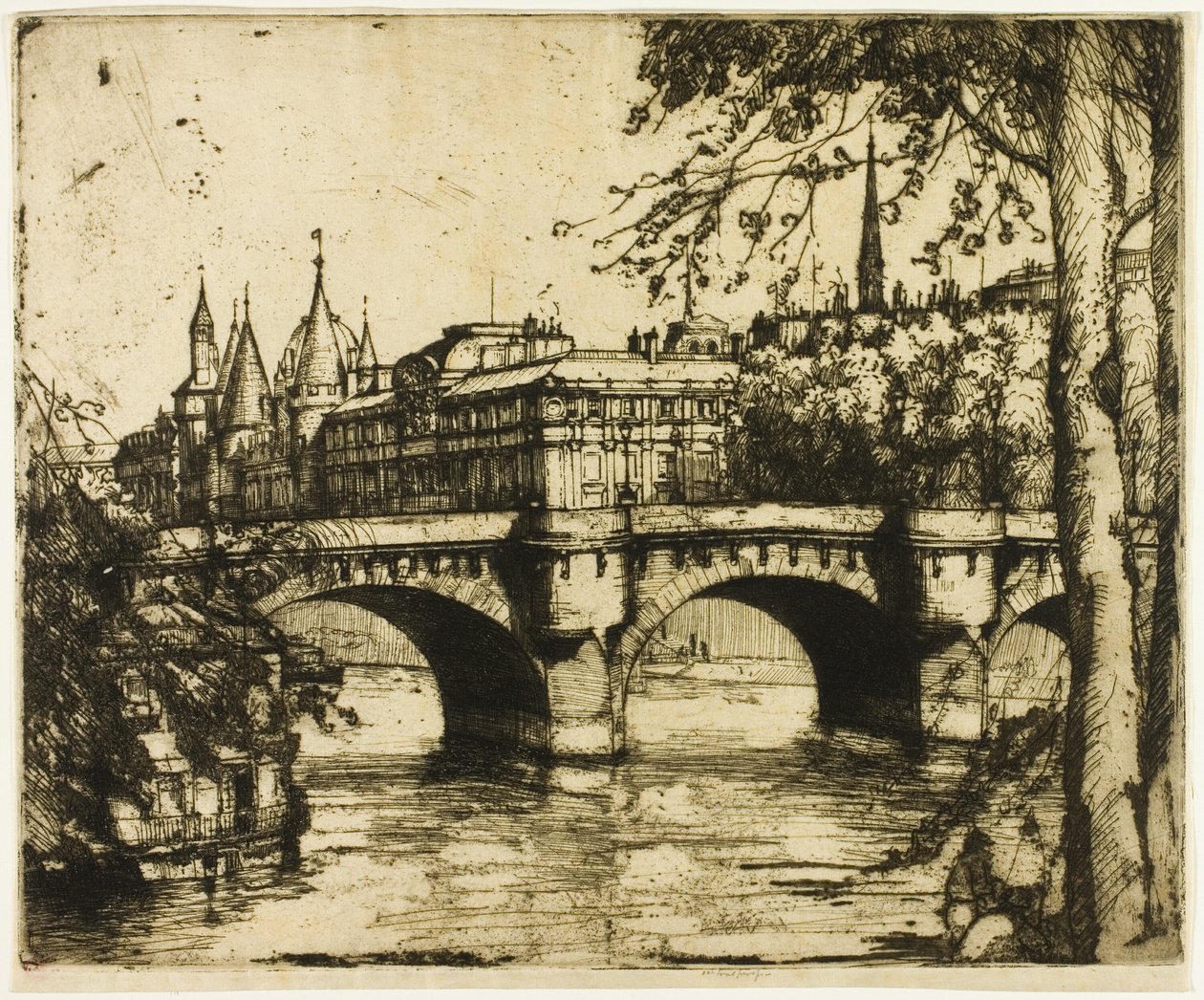 Conciergeriet, Paris av Donald Shaw MacLaughlan