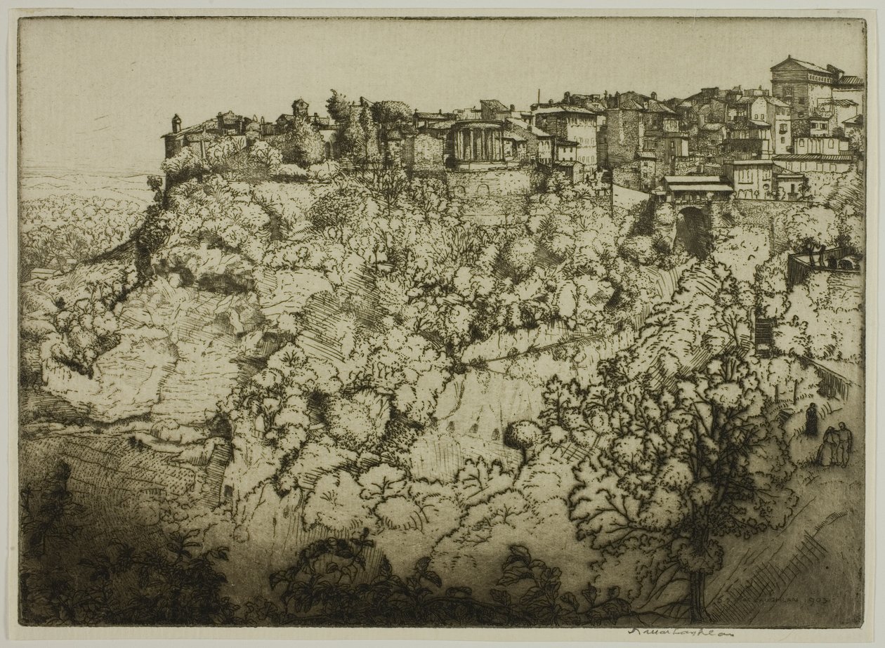 Tivoli av Donald Shaw MacLaughlan