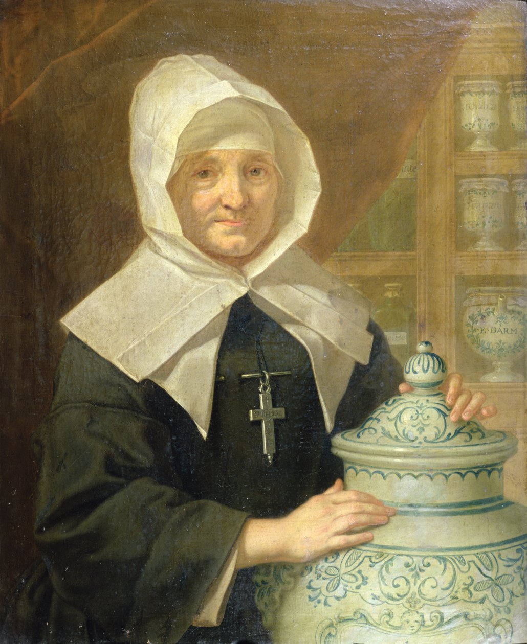 Søster Claudine Pila (d. 1802) av Donat Nonotte