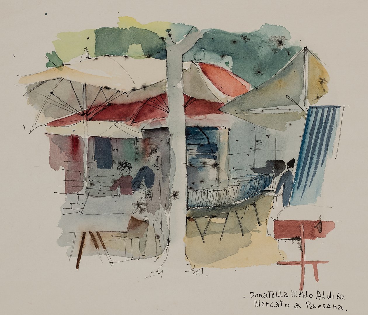 Marked i Paesana av Donatella Merlo
