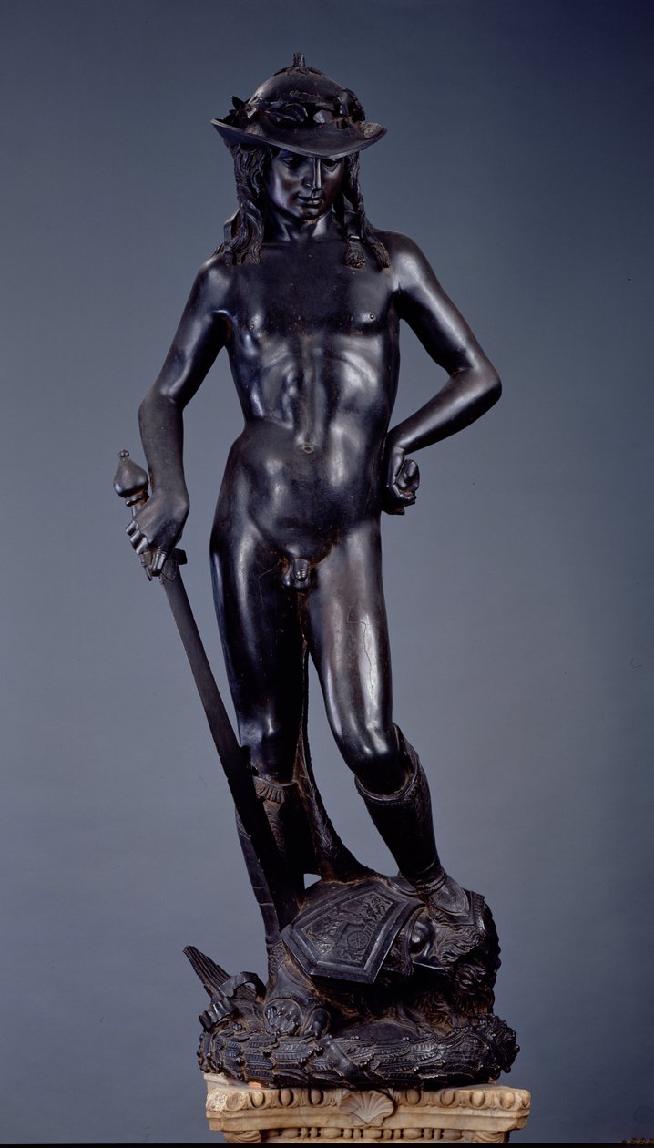 David, ca. 1440 (bronse) av Donatello