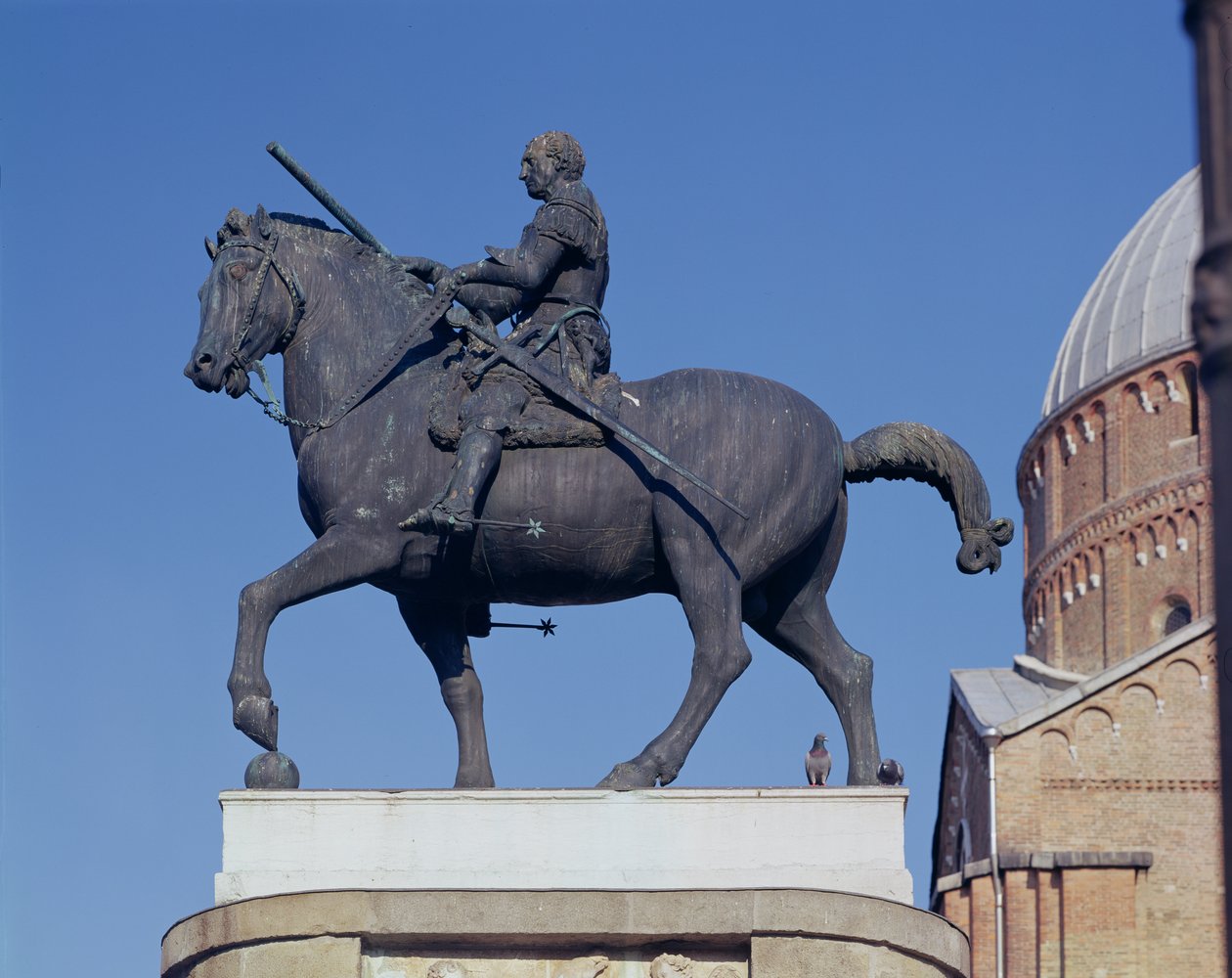 Ridesportrett av Gattamelata, 1453 (bronse) (se 139006 og 139008) av Donatello