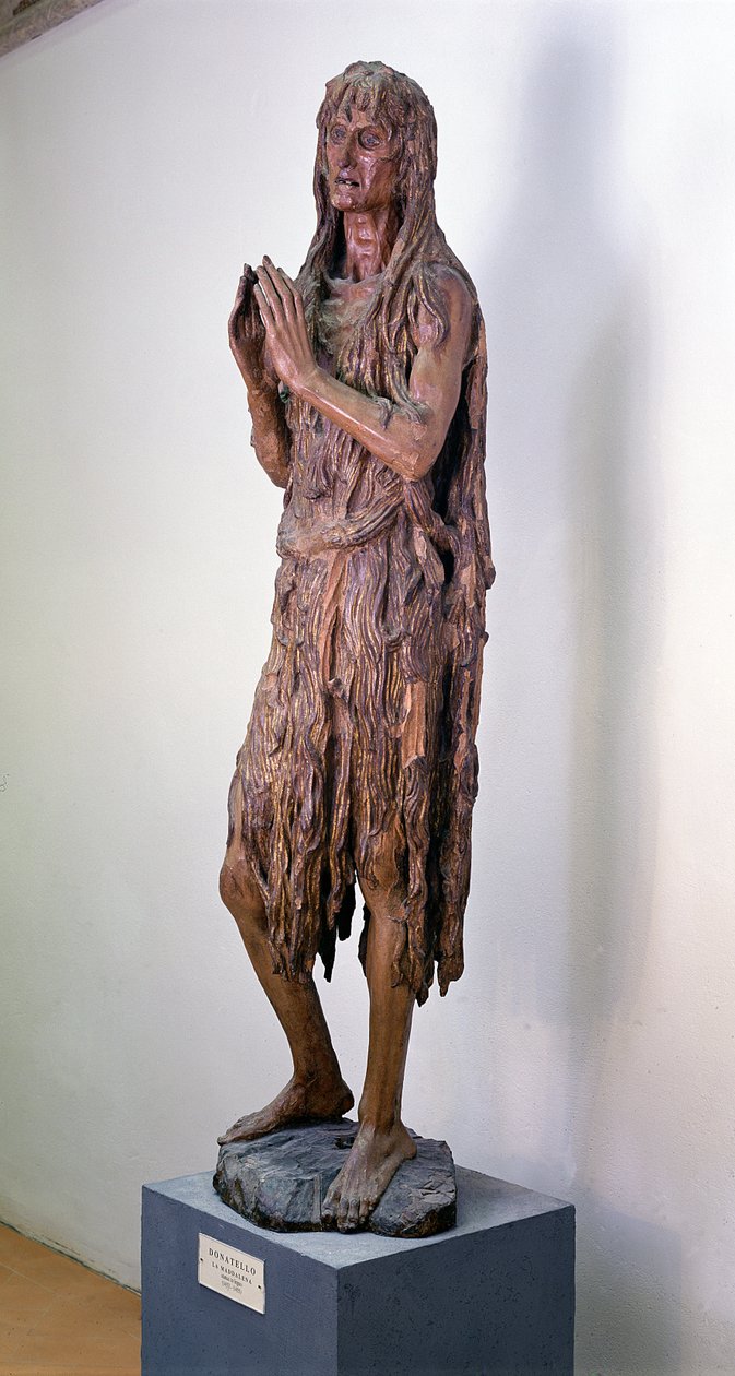 Maria Magdalena, 1453-5 (forgylt tre) av Donatello