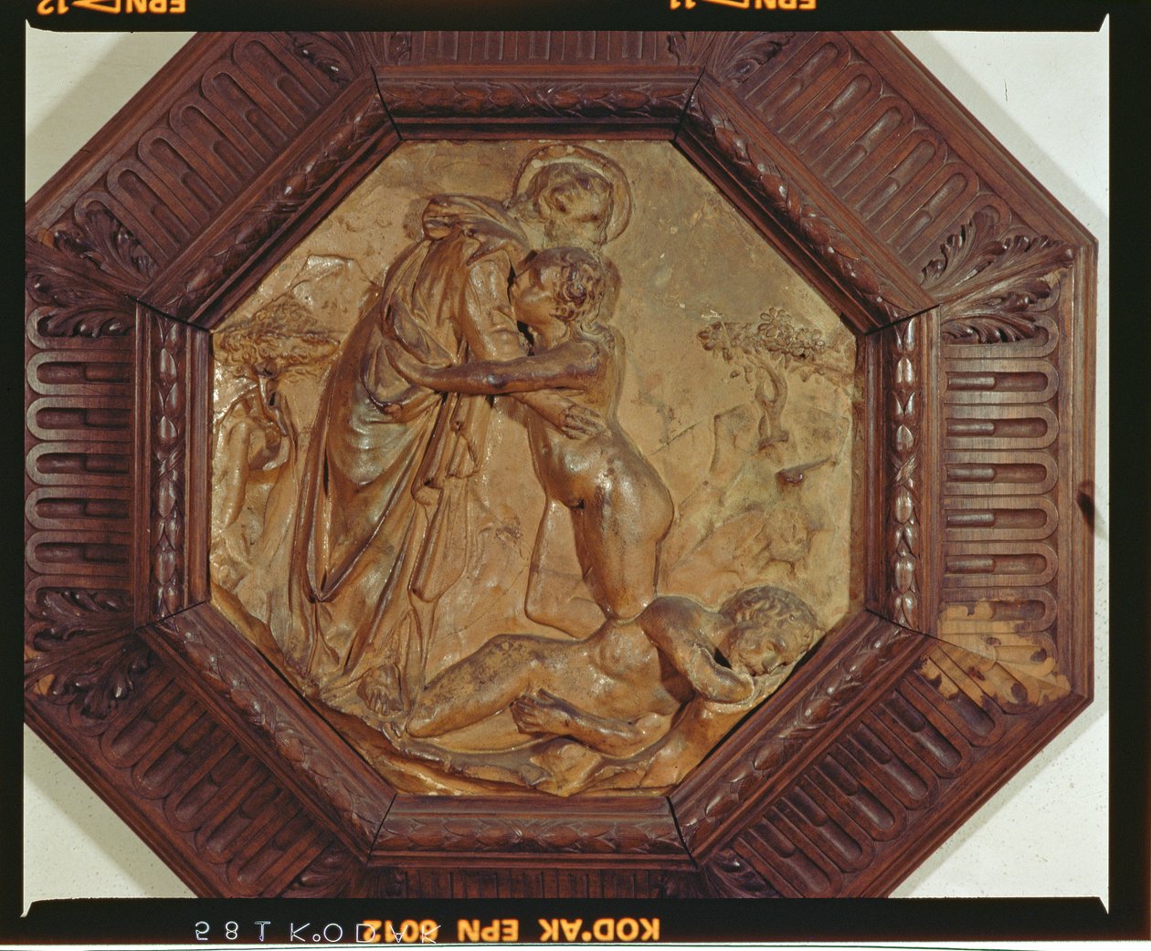 The Creation of Eva (glasert terrakotta) av Donatello