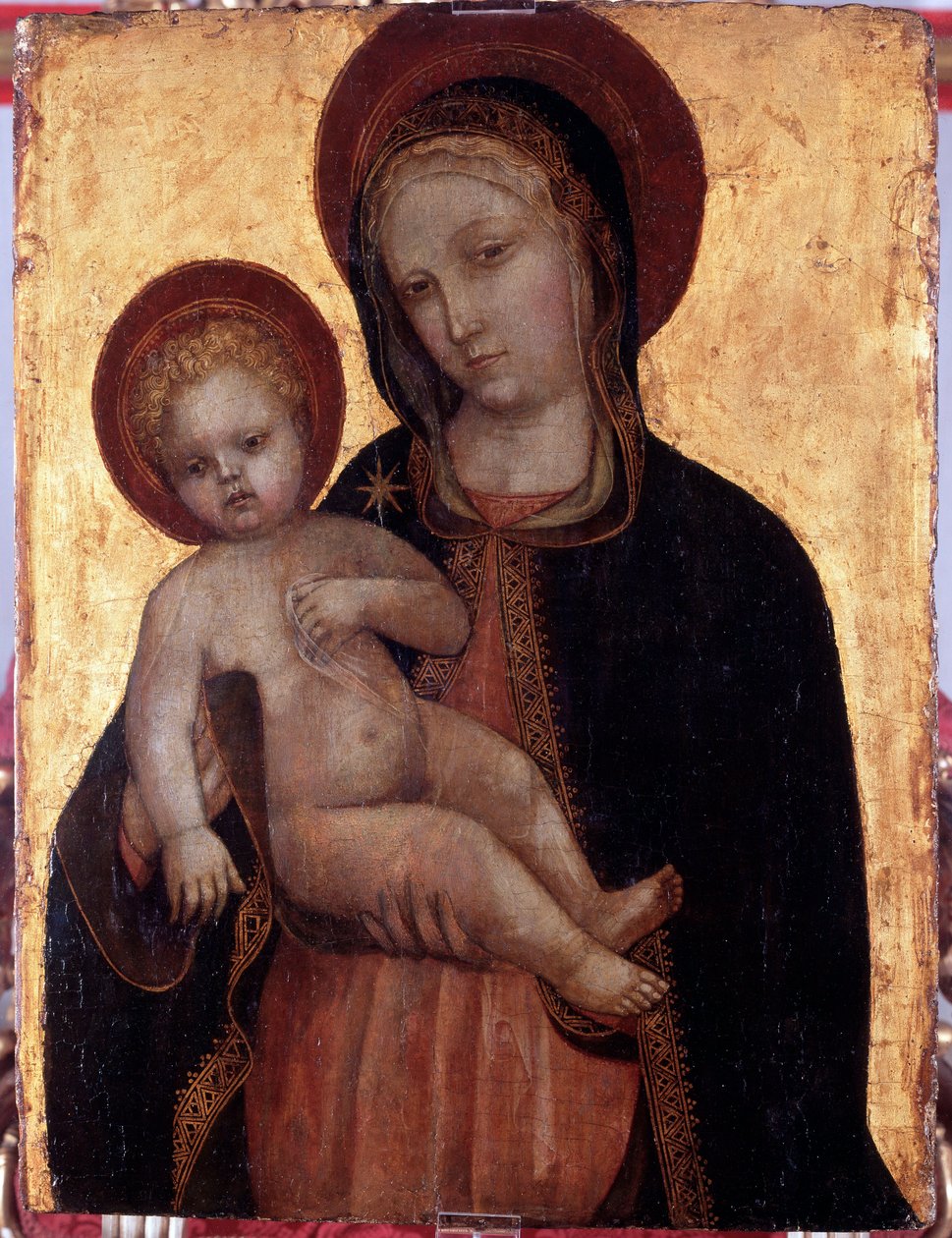 Jomfru med barn (maleri, ca. 1426-1450) av Donato de Bardi