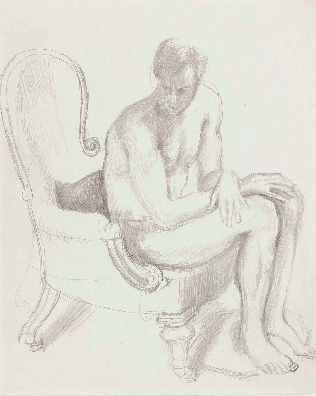 Ralph Partridge, 1921 av Dora Carrington