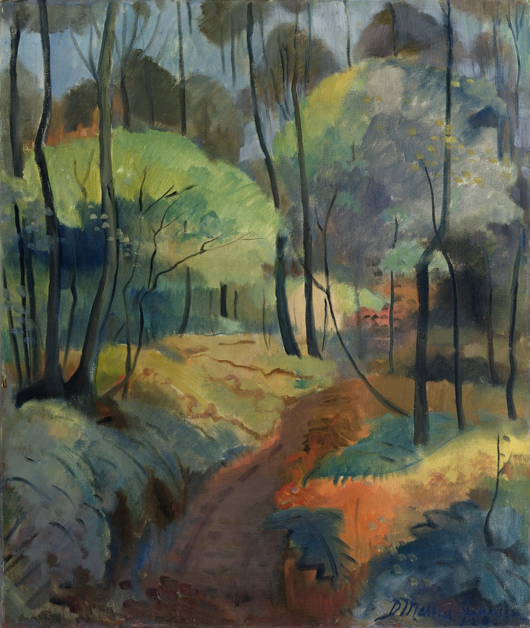 Skogsstien, 1920 av Dorothea Maetzel Johannsen
