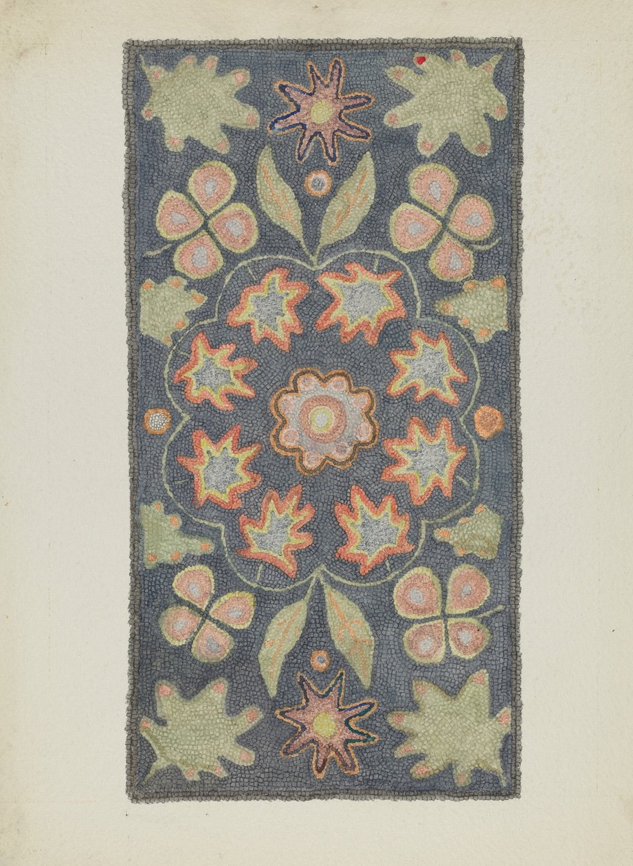 Hooked Rug av Dorothy Lacey