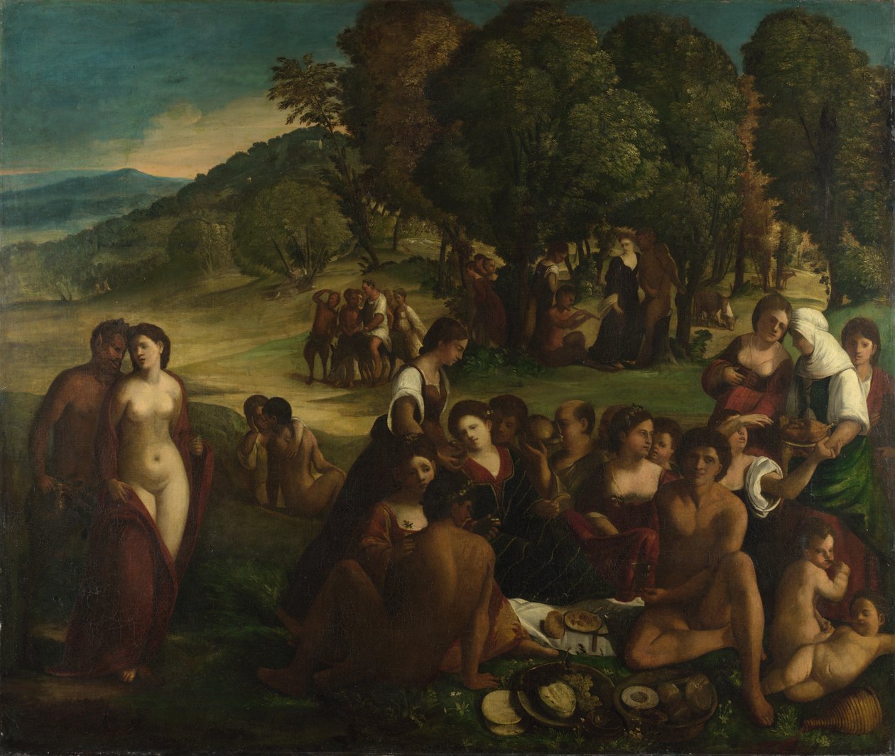 Bachnal, S. 1520 av Dosso Dossi