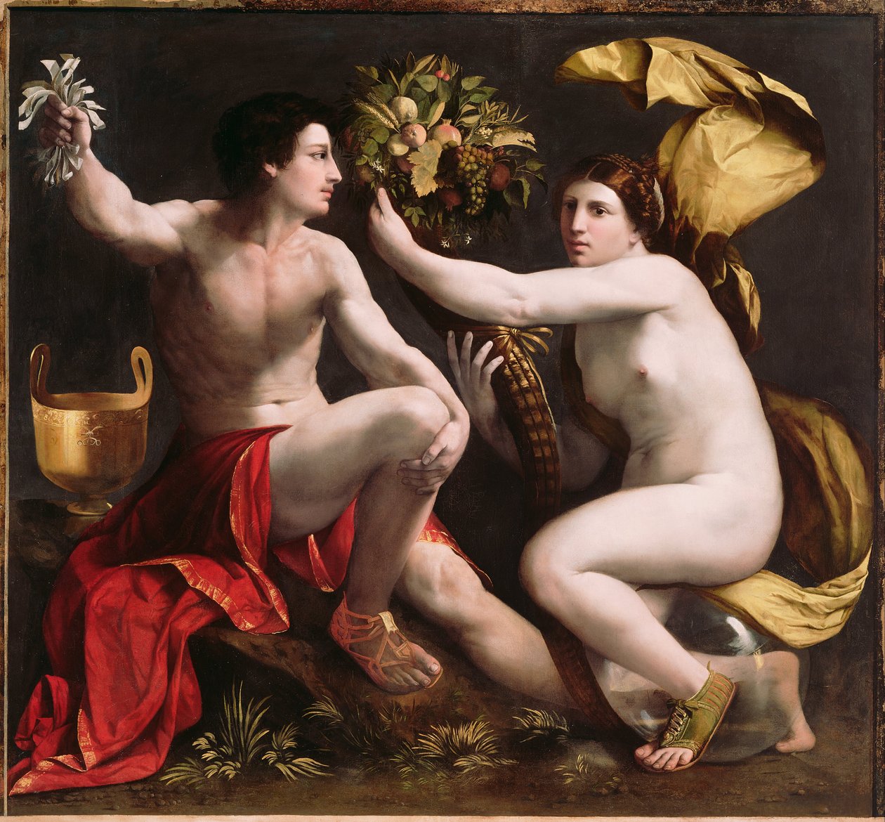 Allegory of Fortune av Dosso Dossi