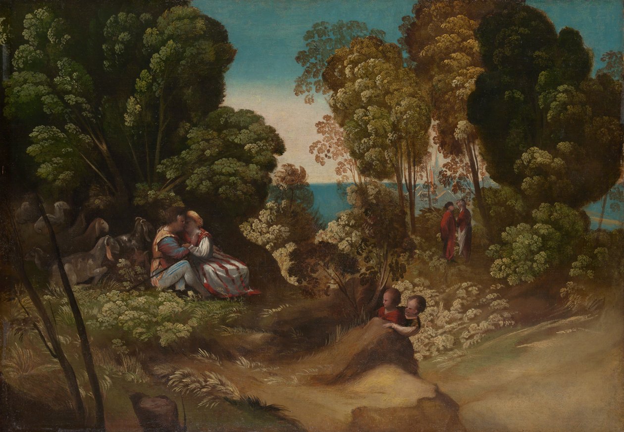 Menneskets tre tidsaldre. av Dosso Dossi