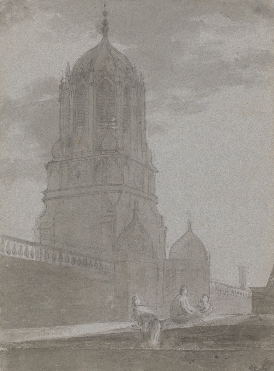 Tom Tower, Christ Church, Oxford av Dr. William Crotch