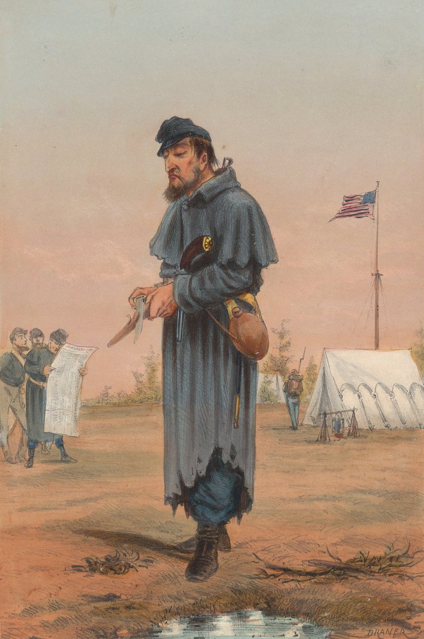Amerikas forente stater - linjeinfanteri, 1865. av Draner