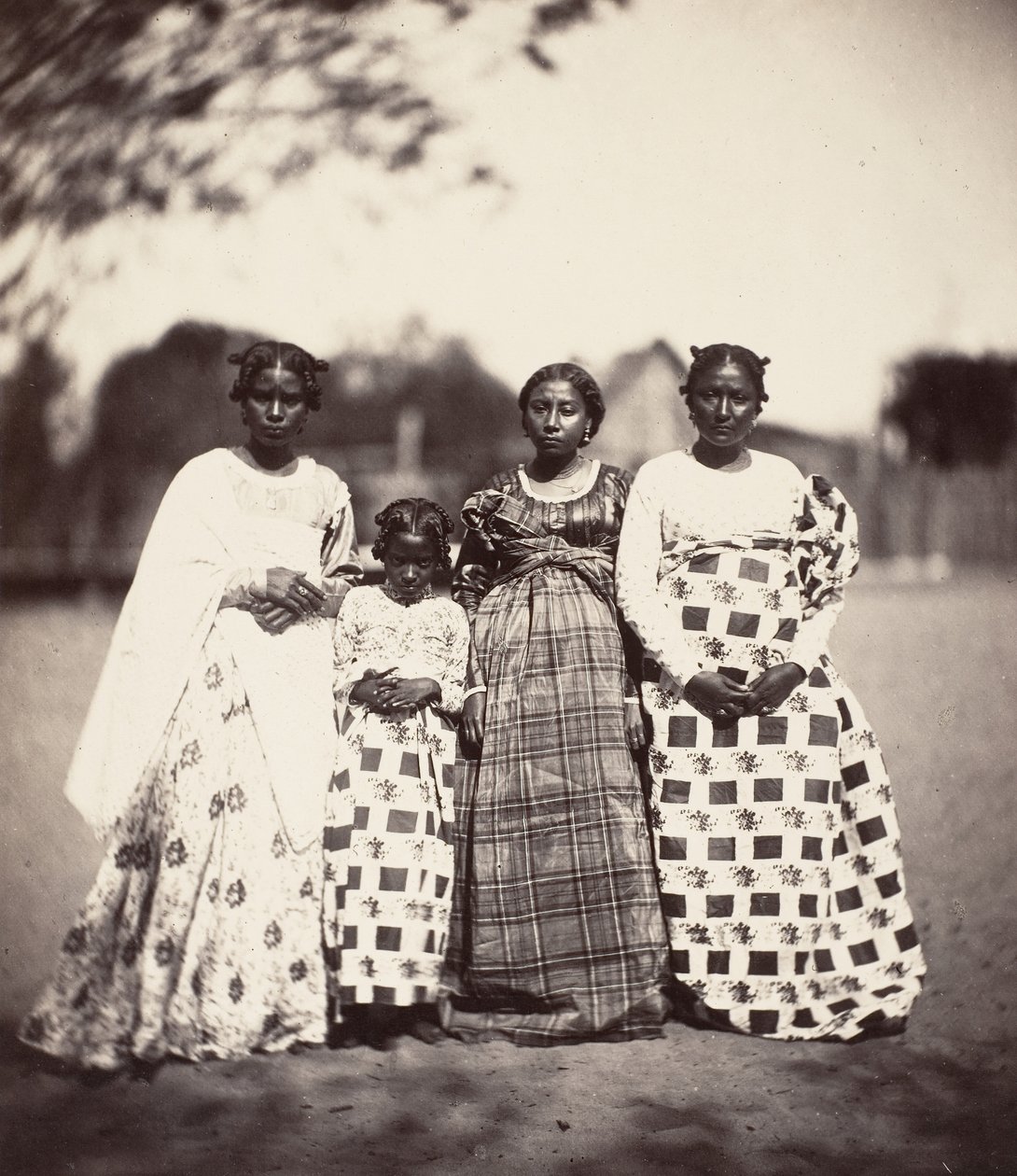 Kvinner fra Betsimisaraka, Madagaskar, 1863. av Désiré Charnay