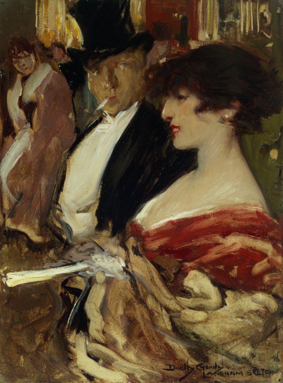 På Operaen av Dudley Hardy