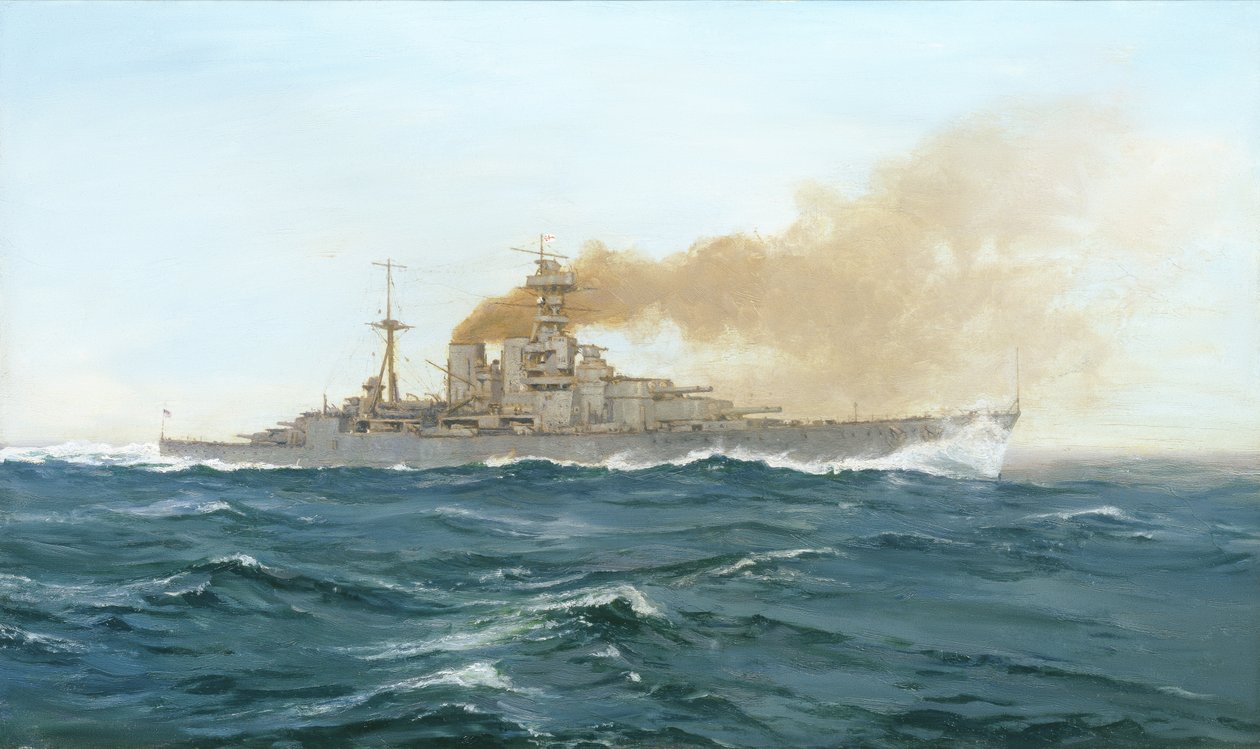 HMS Hood, 1919 av Duff Tollemache