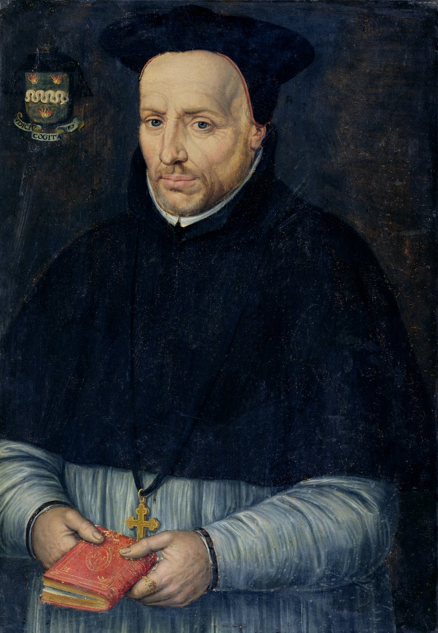Cornelius Jansen (1585-1638) av Dutch School