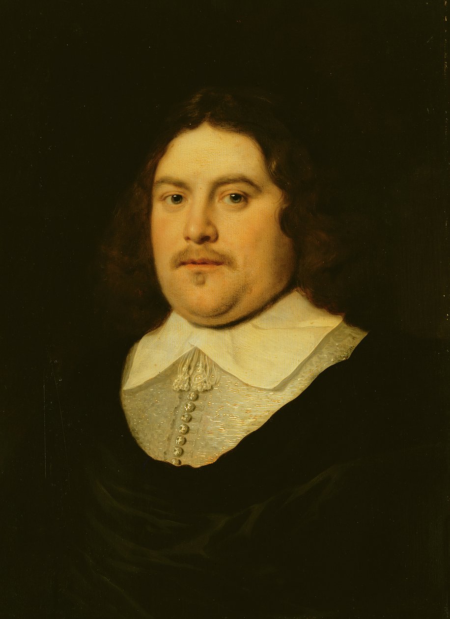 Portrett av en mann av Dutch School