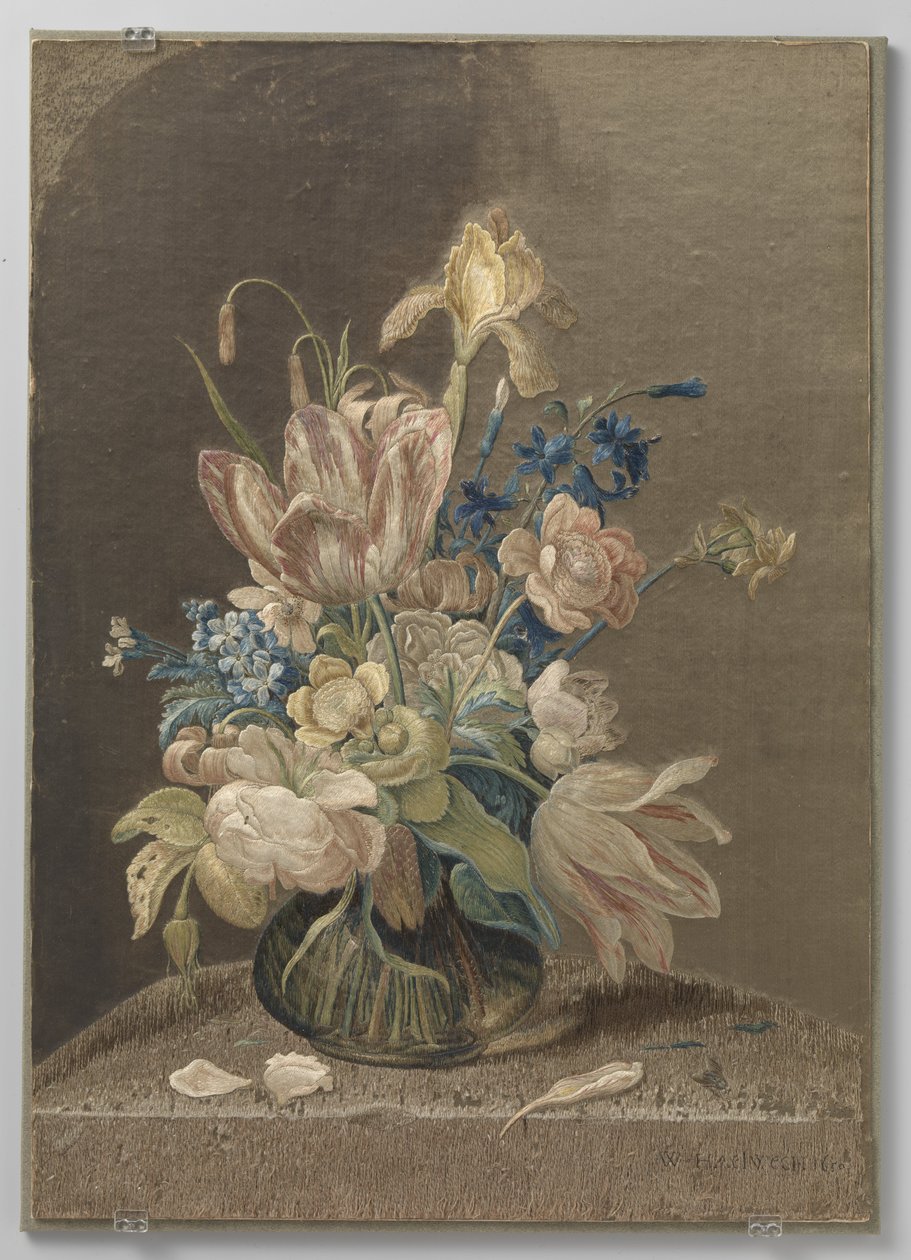 Broderi, 1650 av Dutch School