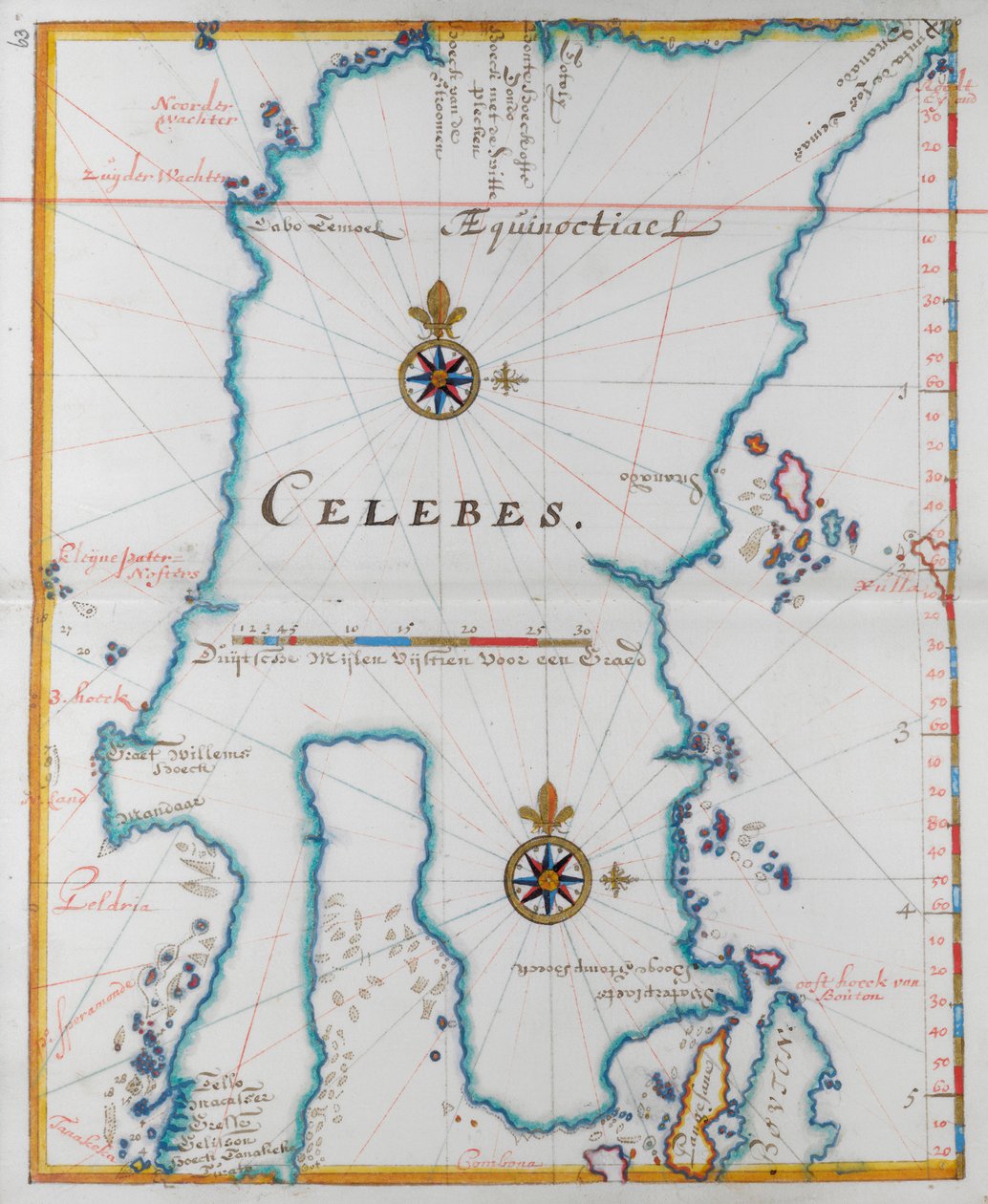 Øya Celebes. av Dutch School