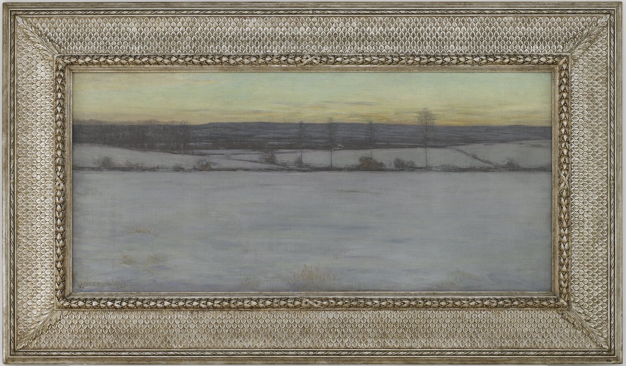 Vinter, 1893 av Dwight William Tryon