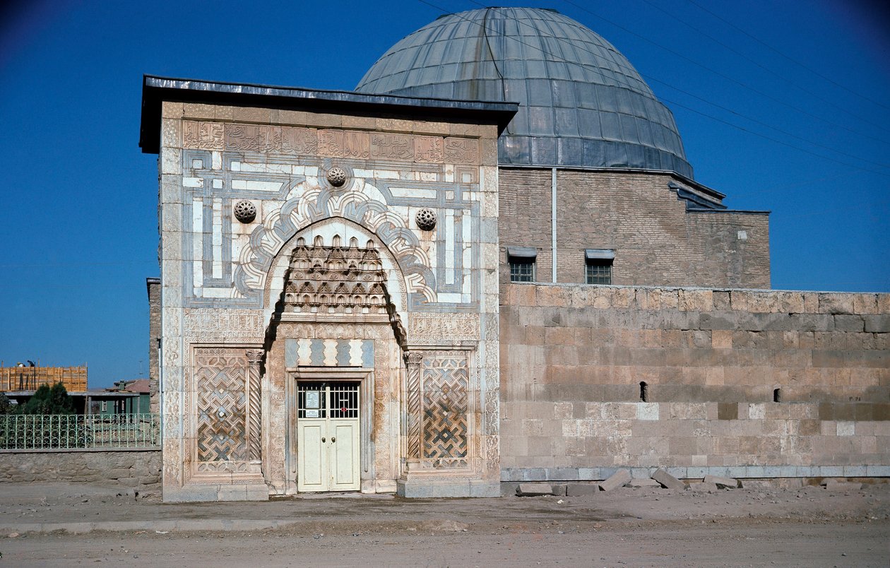 Utsikt over den islamske skolen (ca. 1251) av Dynasty Seljuq