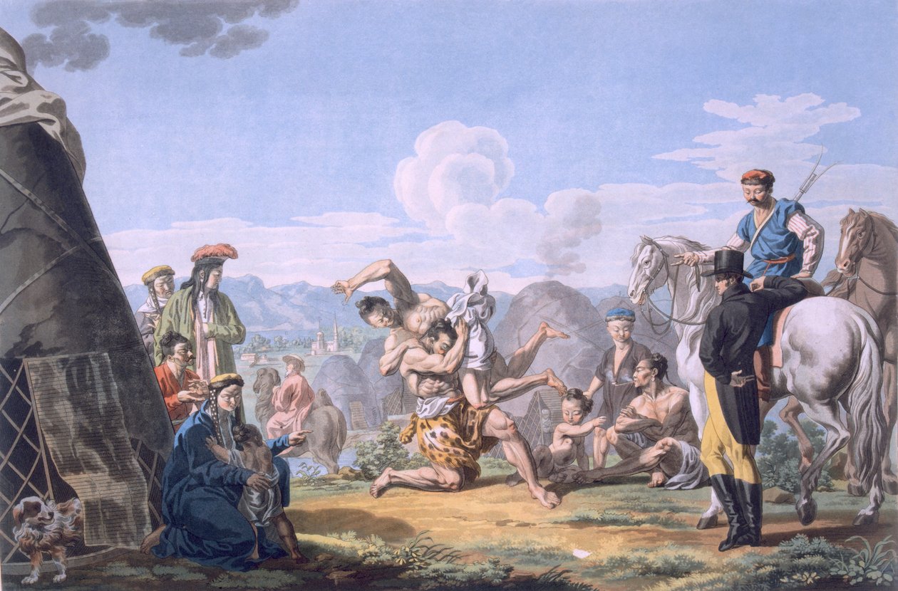 Burmuks bryting, 1812-13 av E. Karnejeff