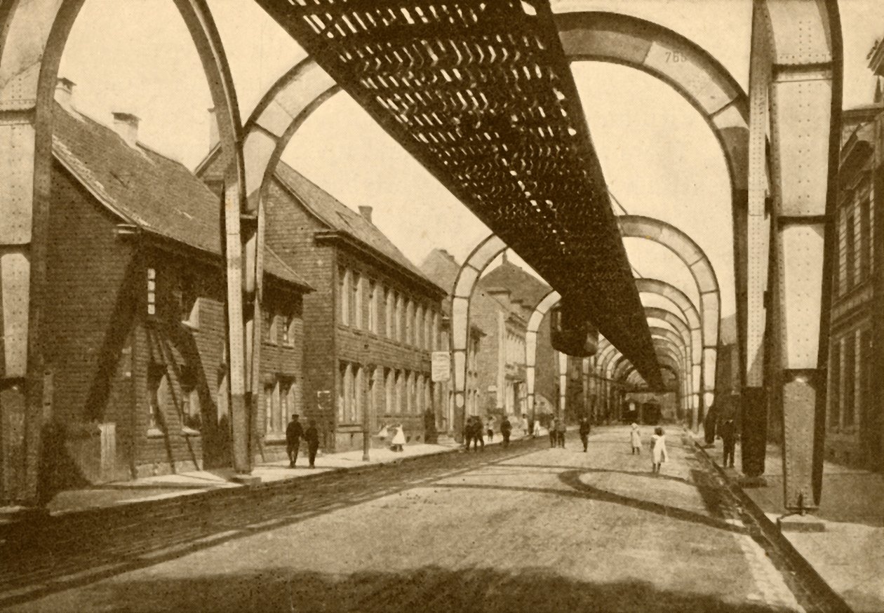 Et elektrisk fjæringsmono-skinnesystem, 1930. av ENA