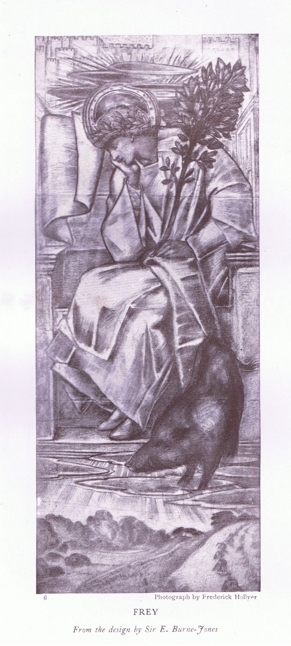 Freyja av E. Burne Jones