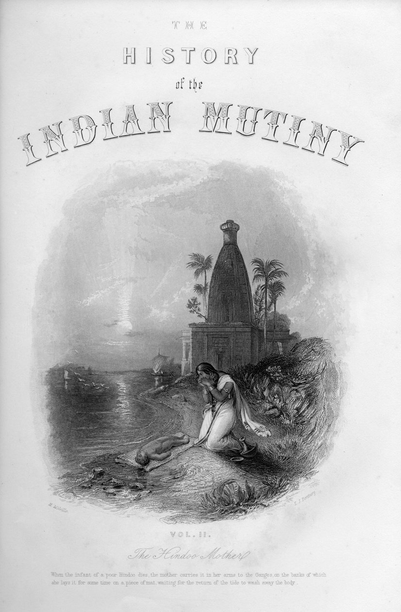 Hindoo-moren, c1860. av E. J. Portbury