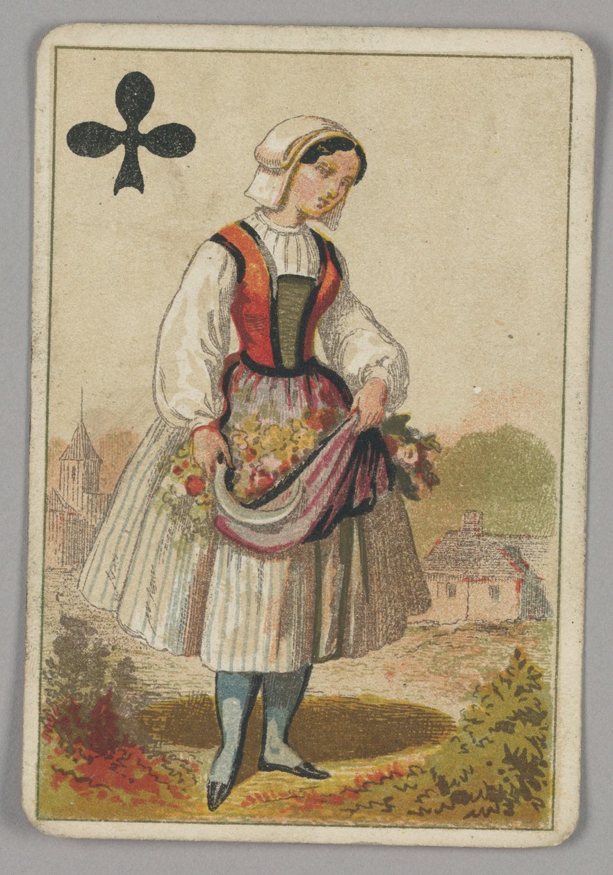 Queen of Clubs av E. Le Tellier