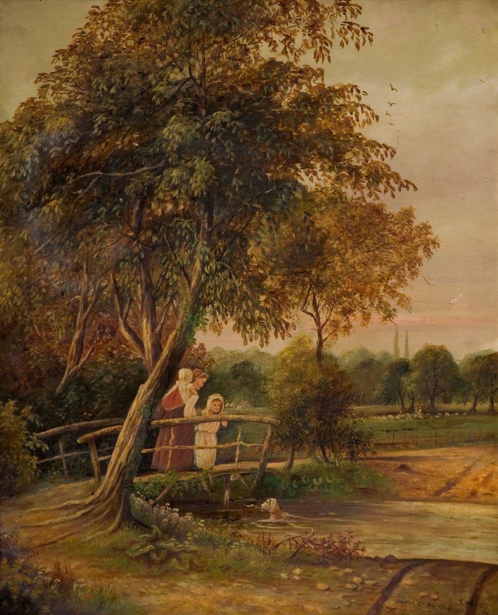 Hobmore Road Ford, 1860-1900. av E Watts