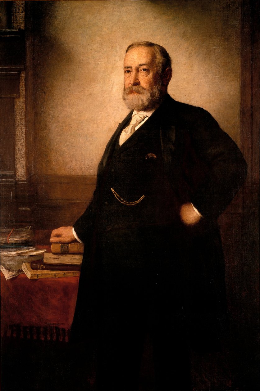 Benjamin Harrison av Eastman Johnson