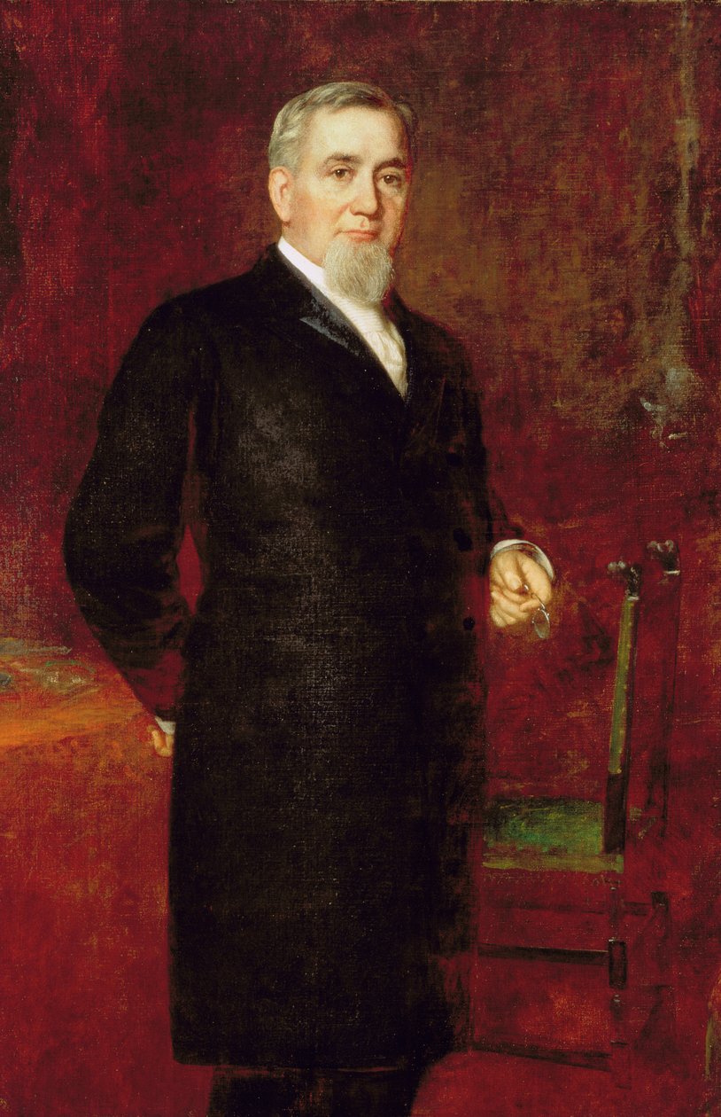 George Mortimer Pullman (1831–97) av Eastman Johnson
