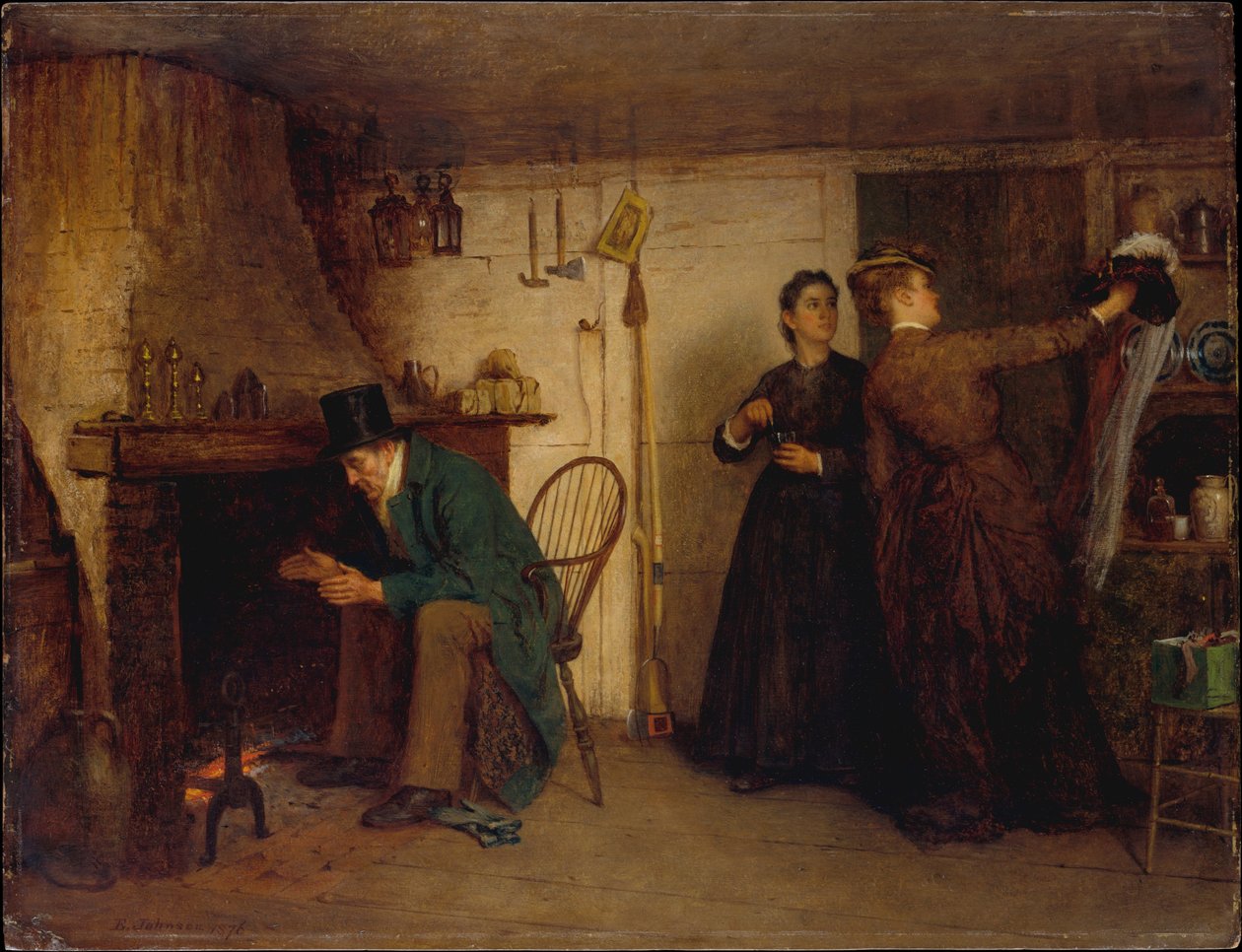 Den nye panseret av Eastman Johnson