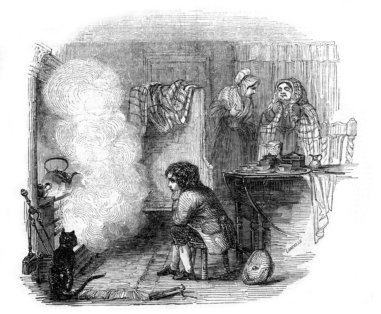 Historien om en tekjele, 1844. av Ebenezer Landells