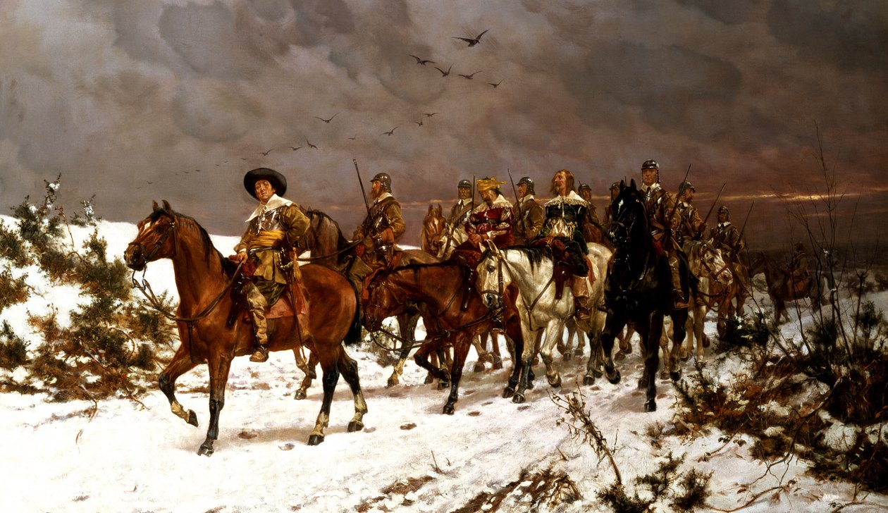 Etter Naseby, 1645 av Edgar Bundy
