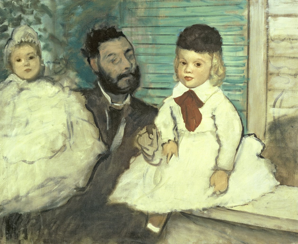 Comte Le Pic og hans sønner av Edgar Degas