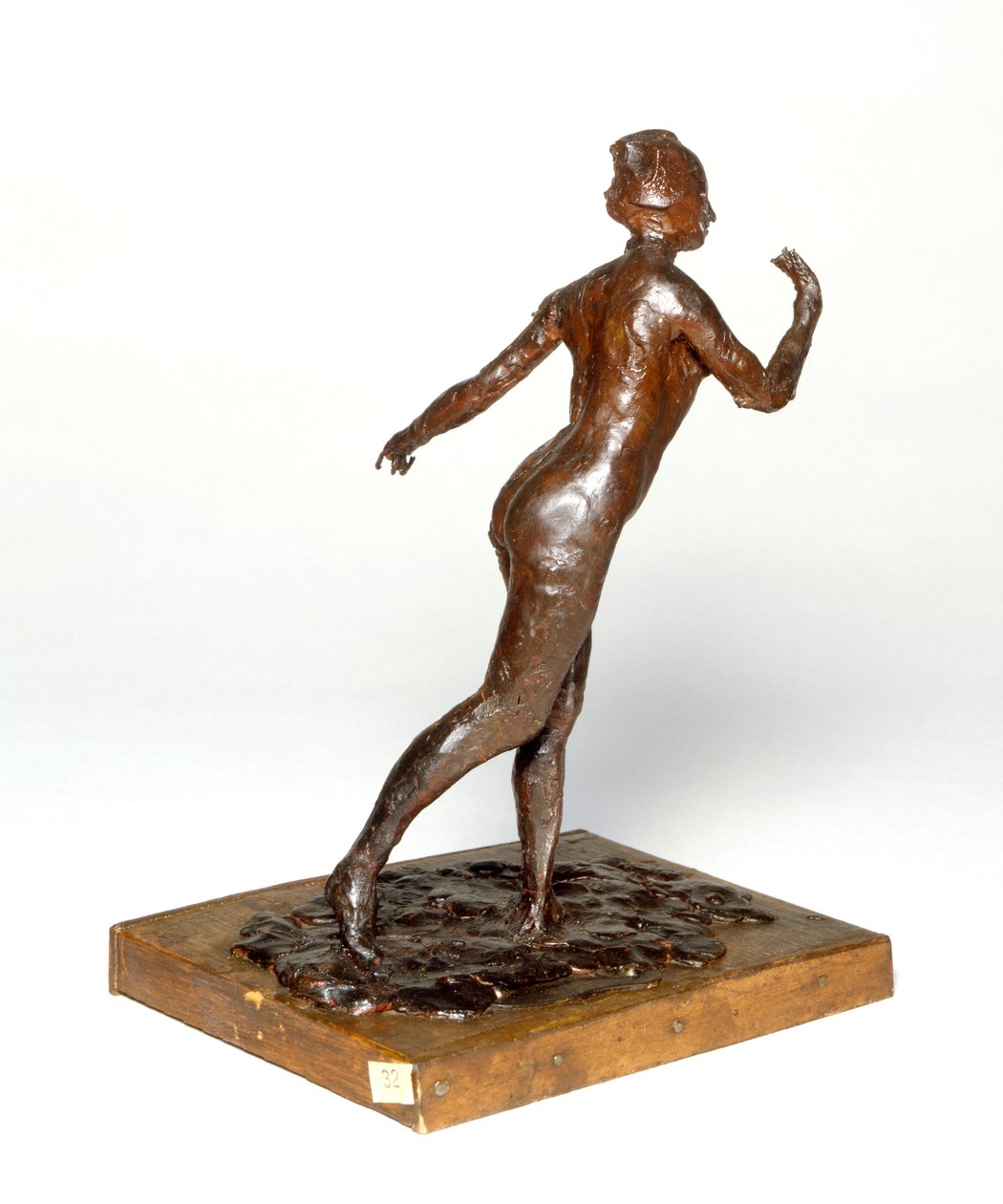 Dancer Bowing, ca. 1895 (rød voks) av Edgar Degas