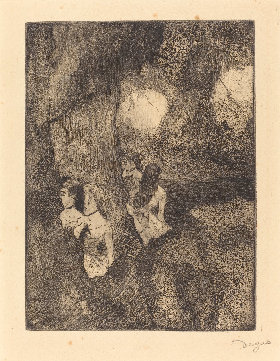Dansere i vingene av Edgar Degas