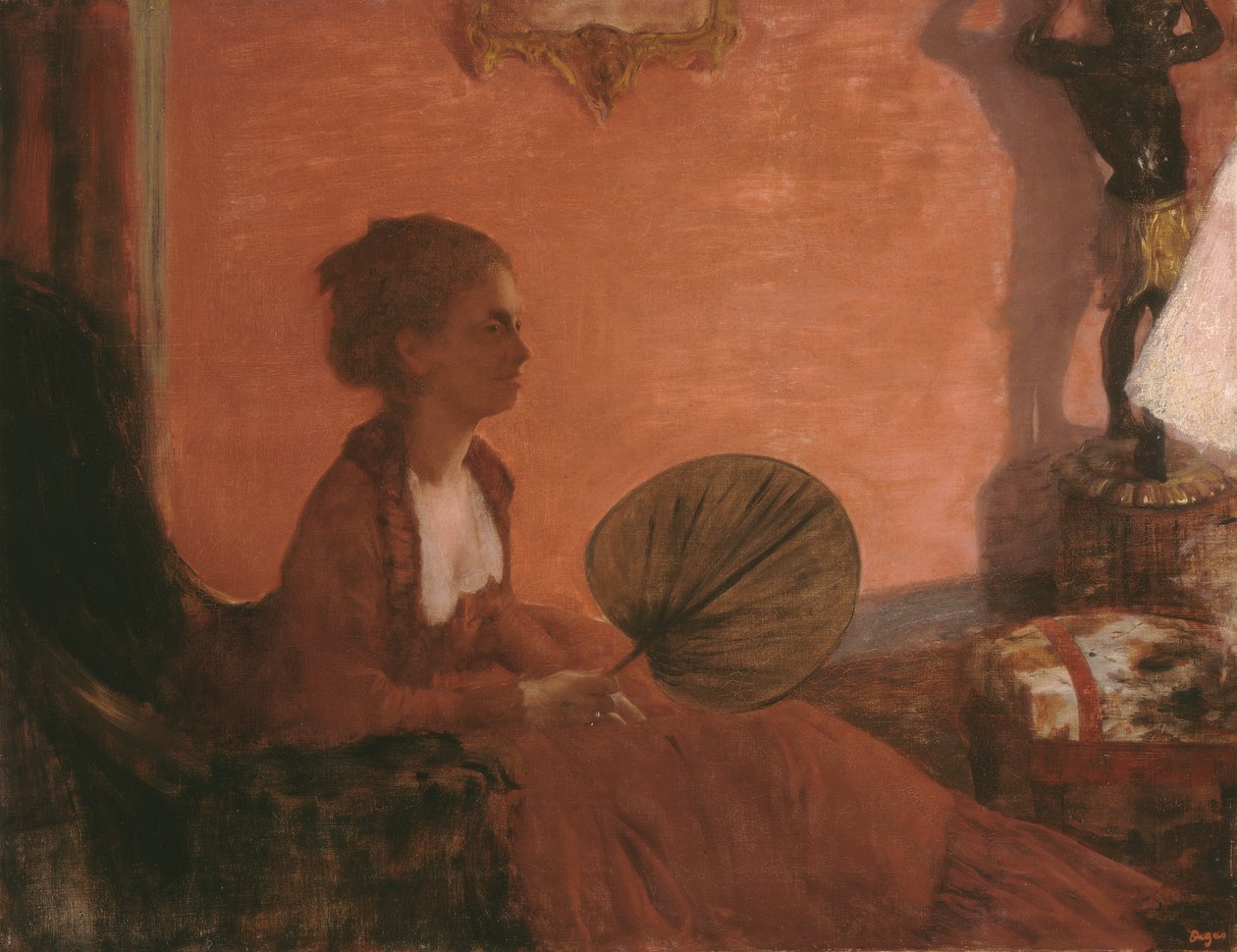Madame Camus, 1869-70 av Edgar Degas